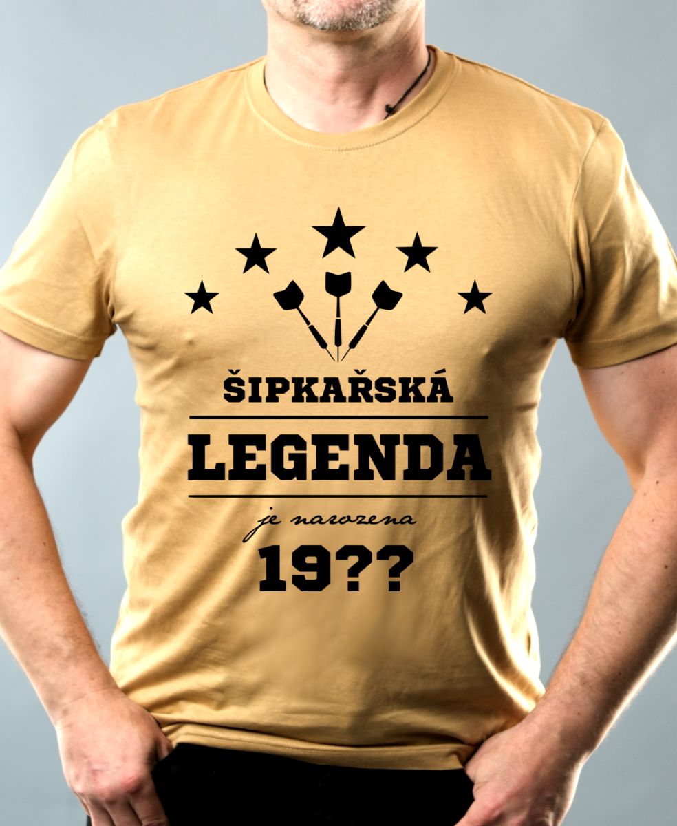 Šipkařská legenda je narozena (doplňte rok narození). Černý tisk