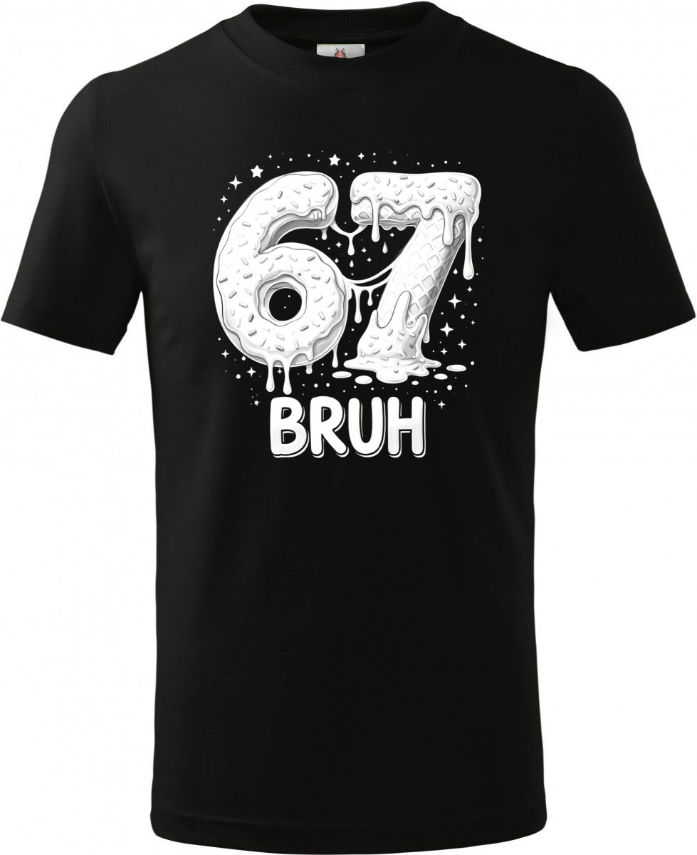 Six Seven, Bruh, bílý tisk