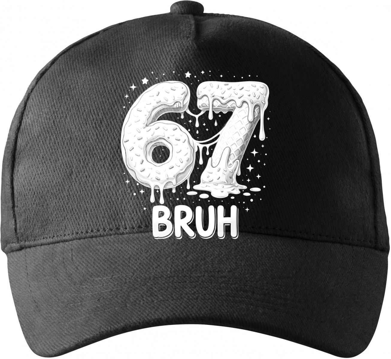 Six Seven, Bruh, bílý tisk