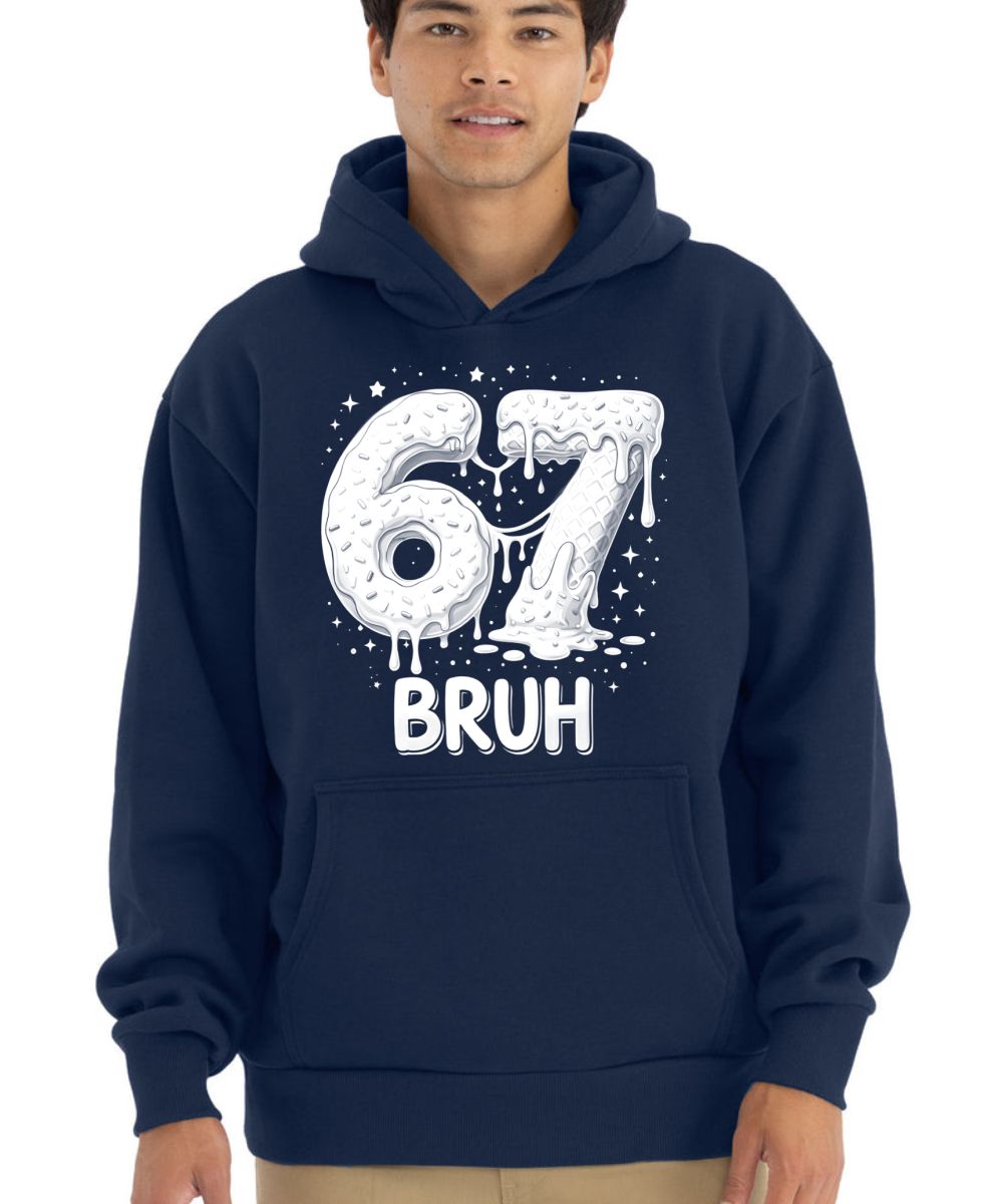 Six Seven, Bruh, bílý tisk