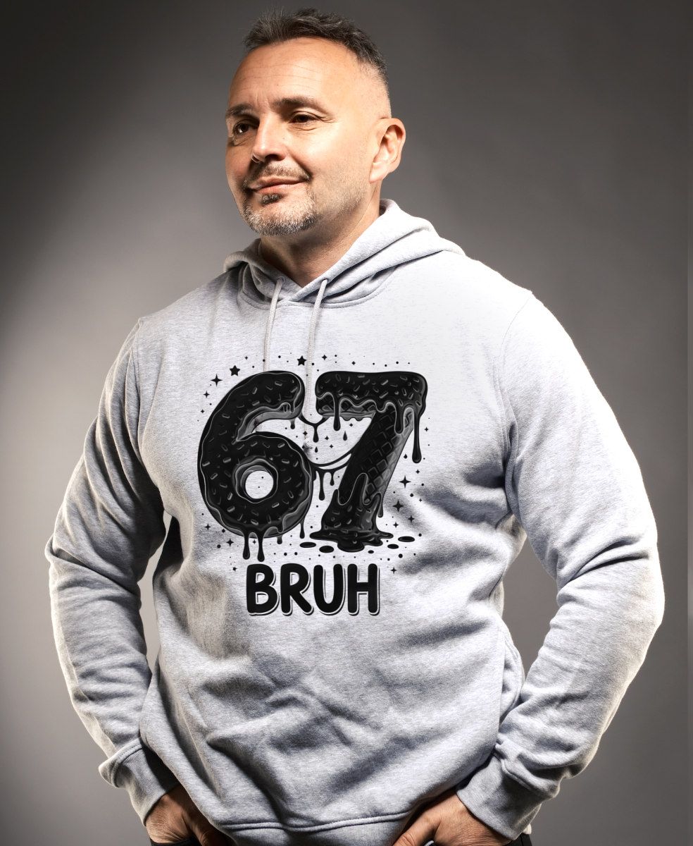 Six Seven, Bruh, černý tisk