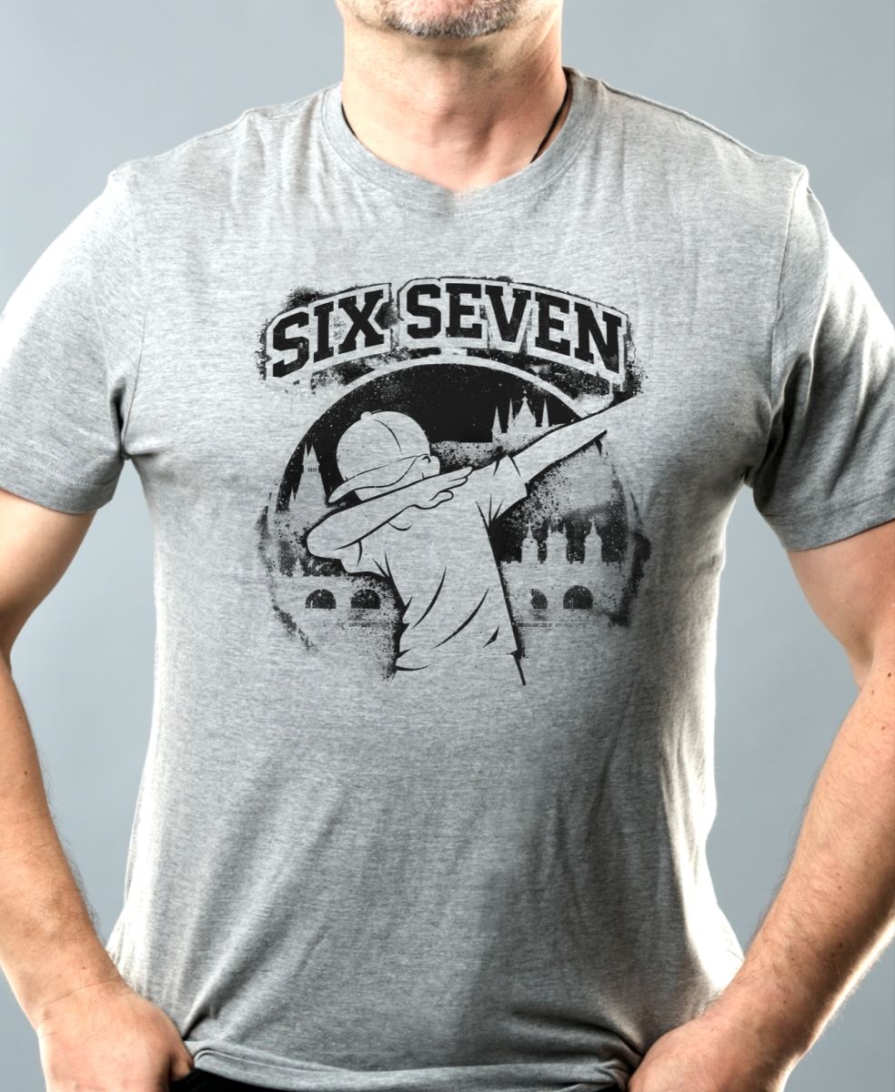 Six Seven, urban, černý tisk