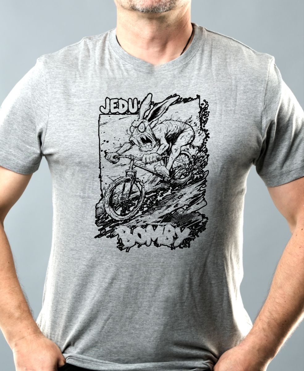 Sjezdař, jedu bomby, V2, černý tisk