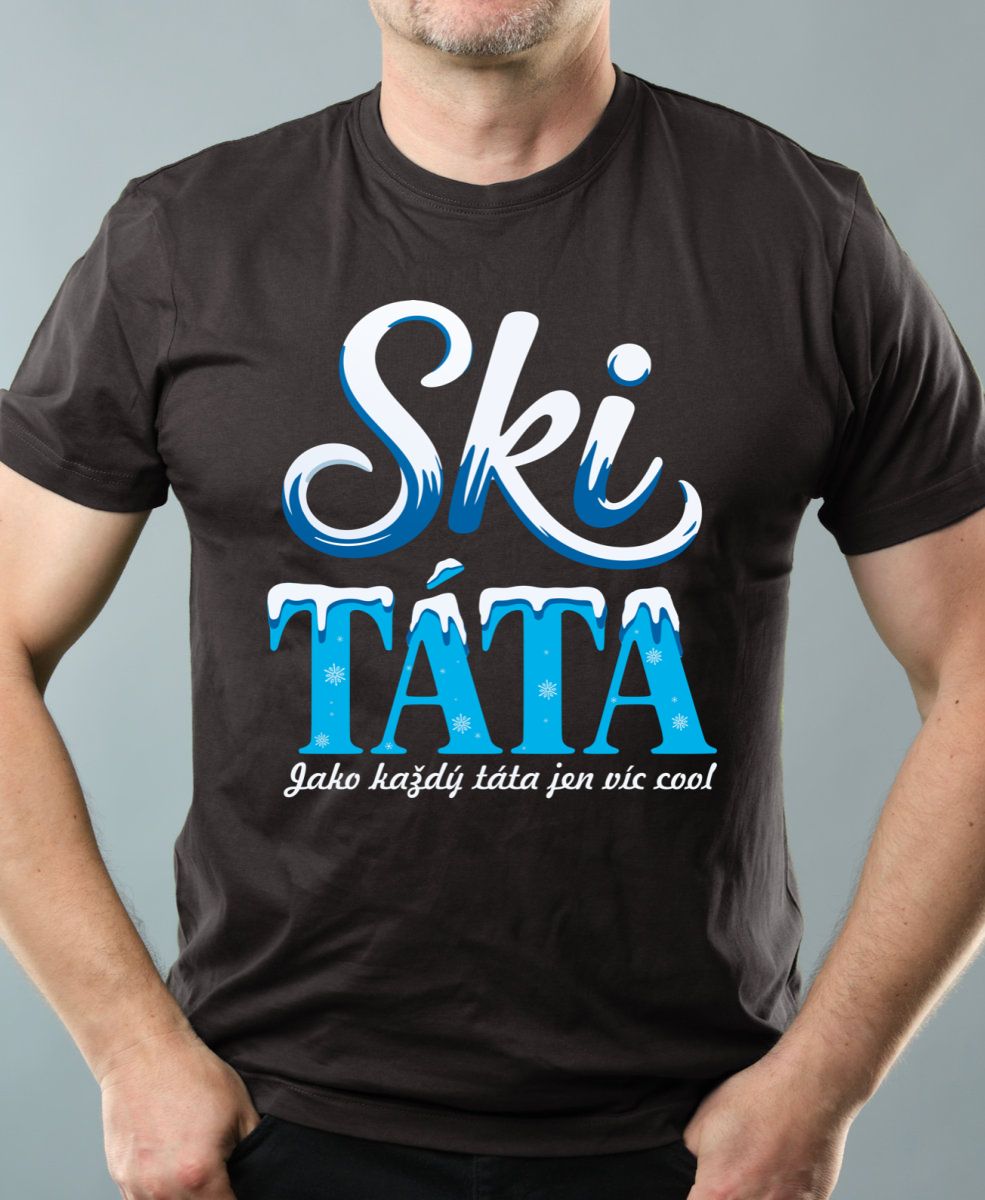 Ski táta.Jako každý táta jen víc cool