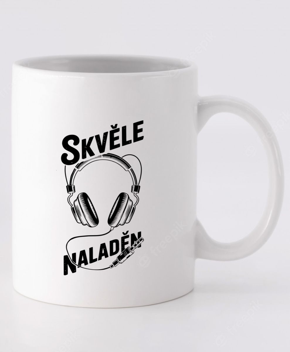 SKVĚLE NALADĚN, černý tisk