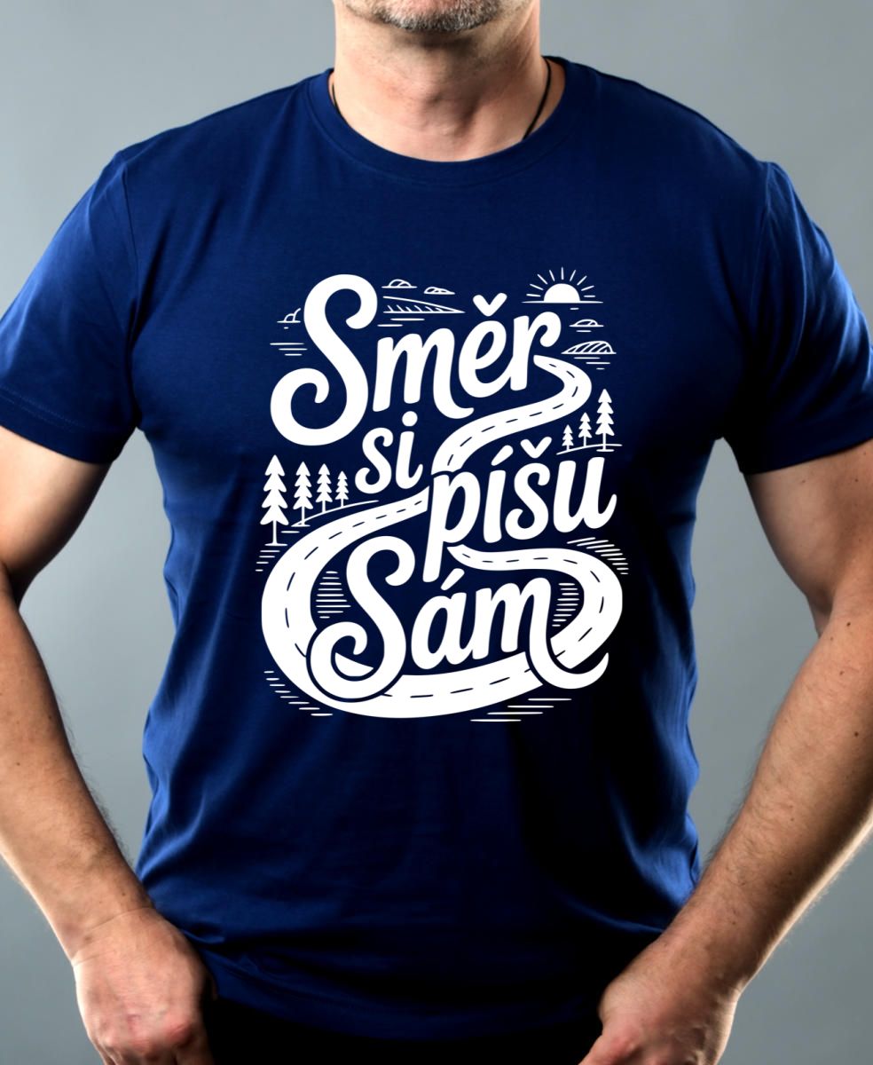 Směr si píšu sám, bílý tisk