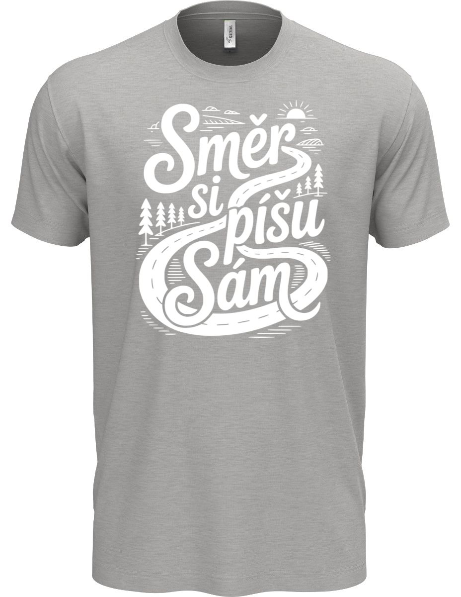 Směr si píšu sám, bílý tisk