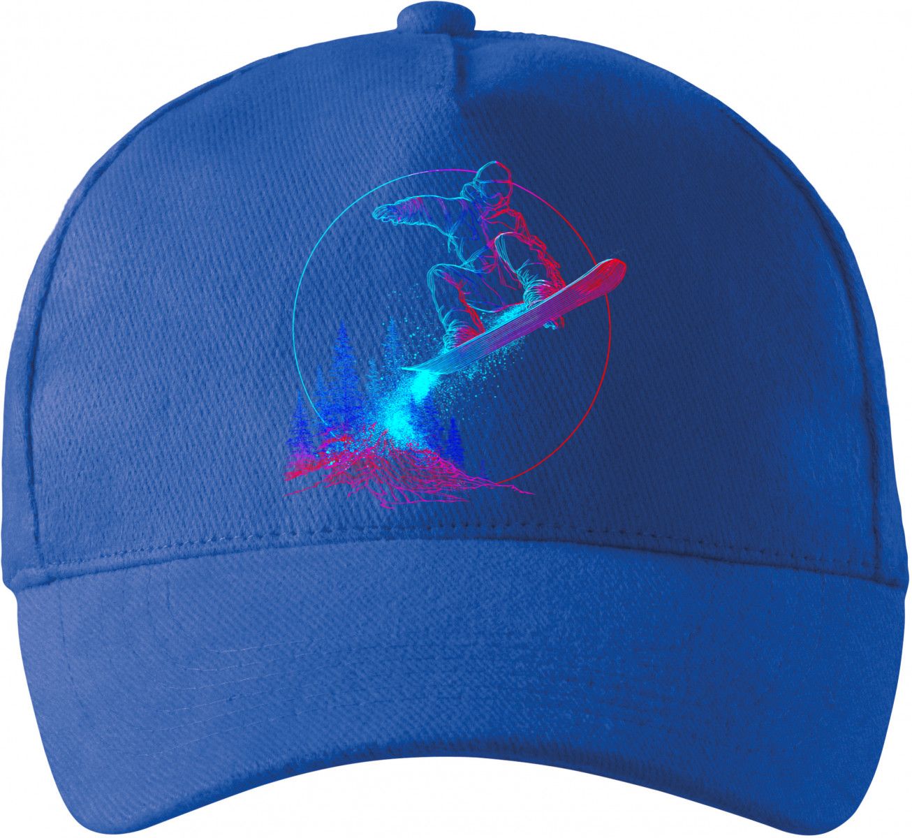 Snowboardista-neon. V2