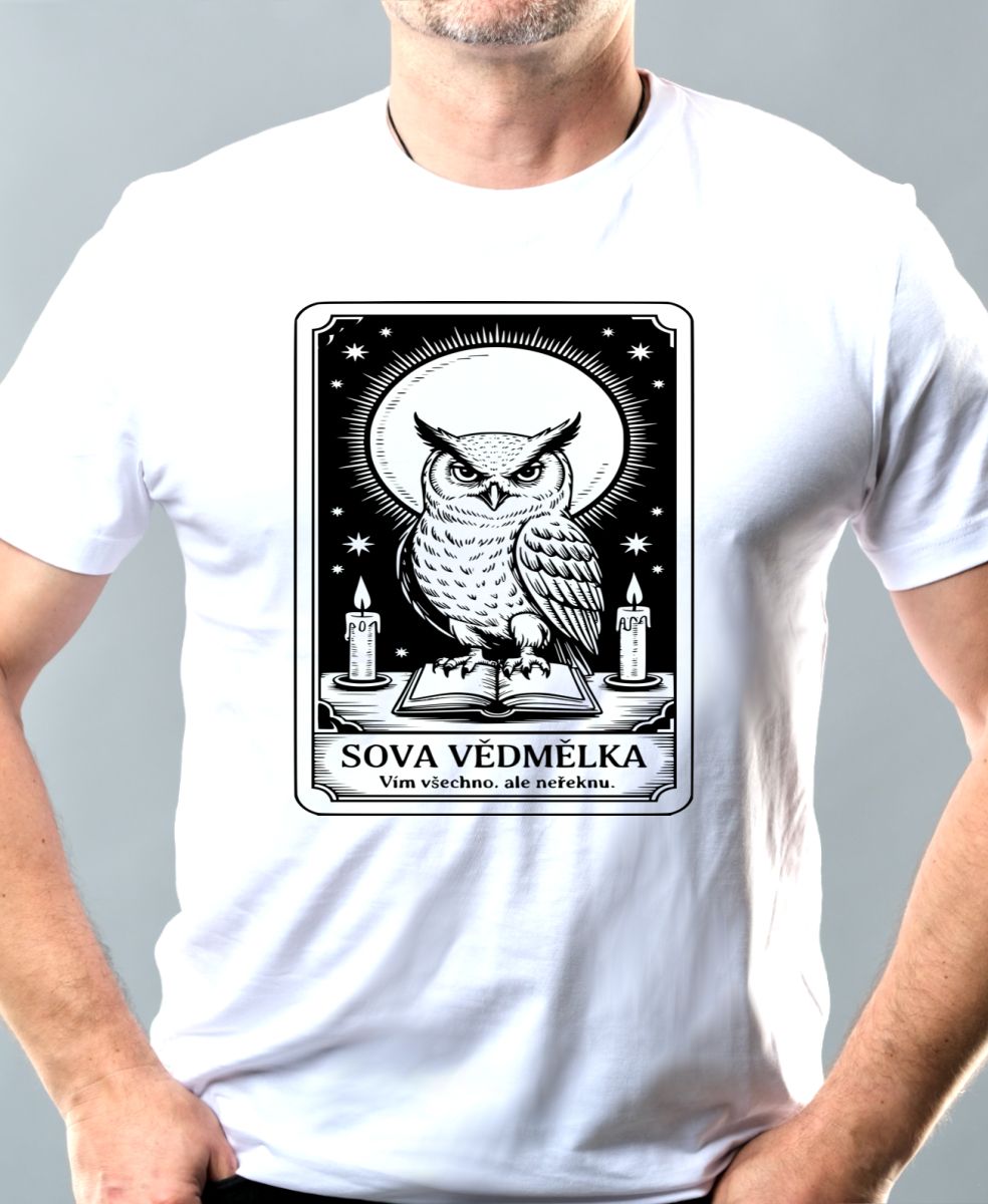 Sova Vědmelka, černý tisk