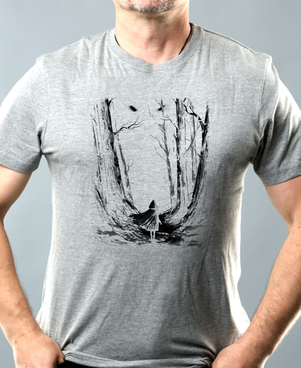 Strašidelná pohádka Karkulka, V1, černý tisk Strašidelná pohádka Karkulka, V1, černý tisk