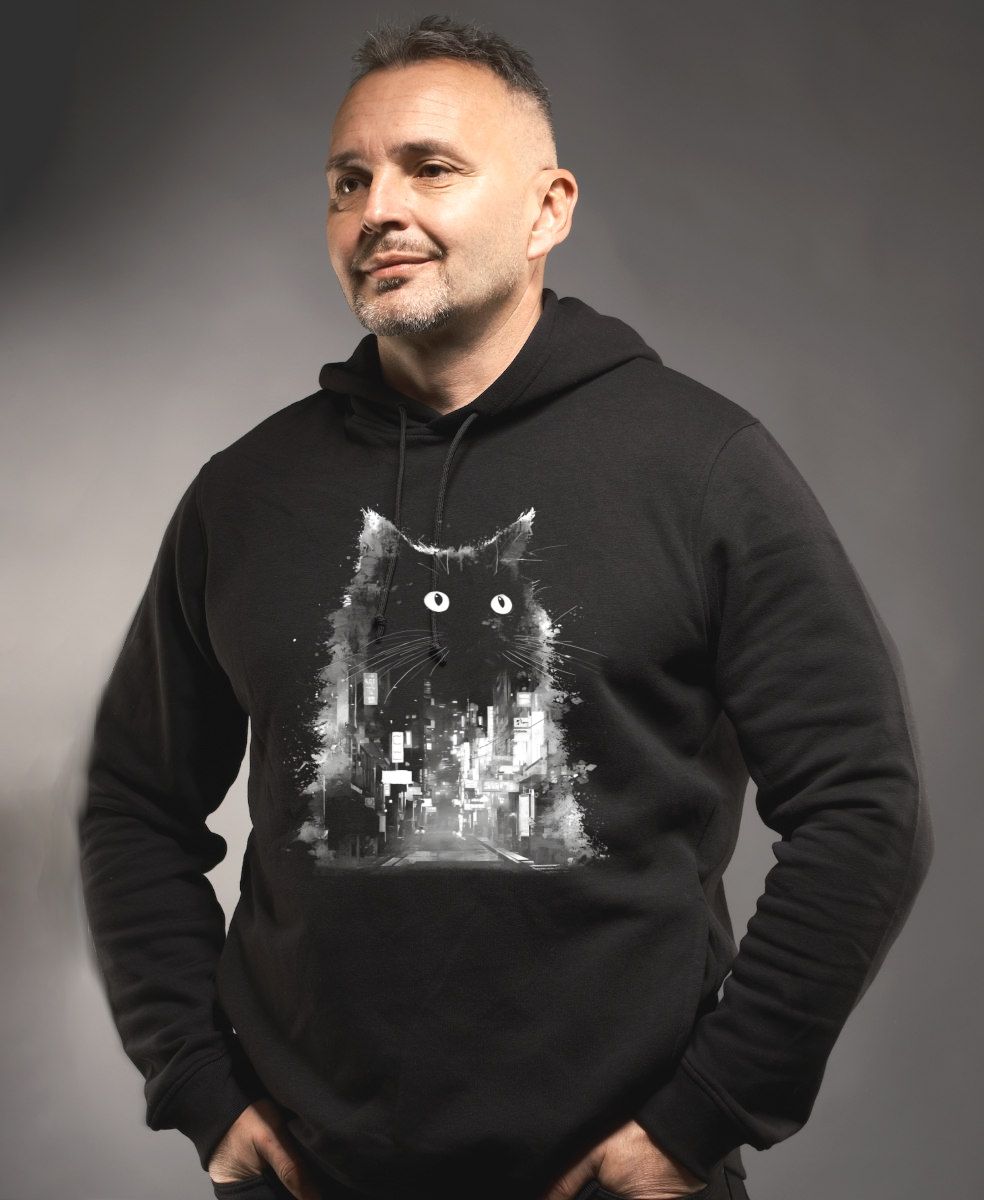 Strážkyně nočního města, bílý potisk