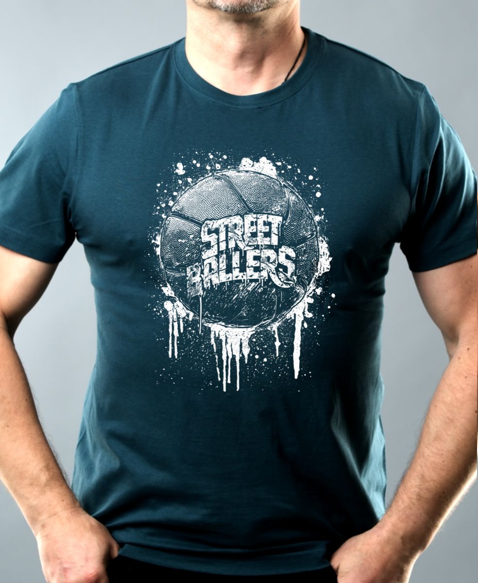 Street Ballers, bílý potisk