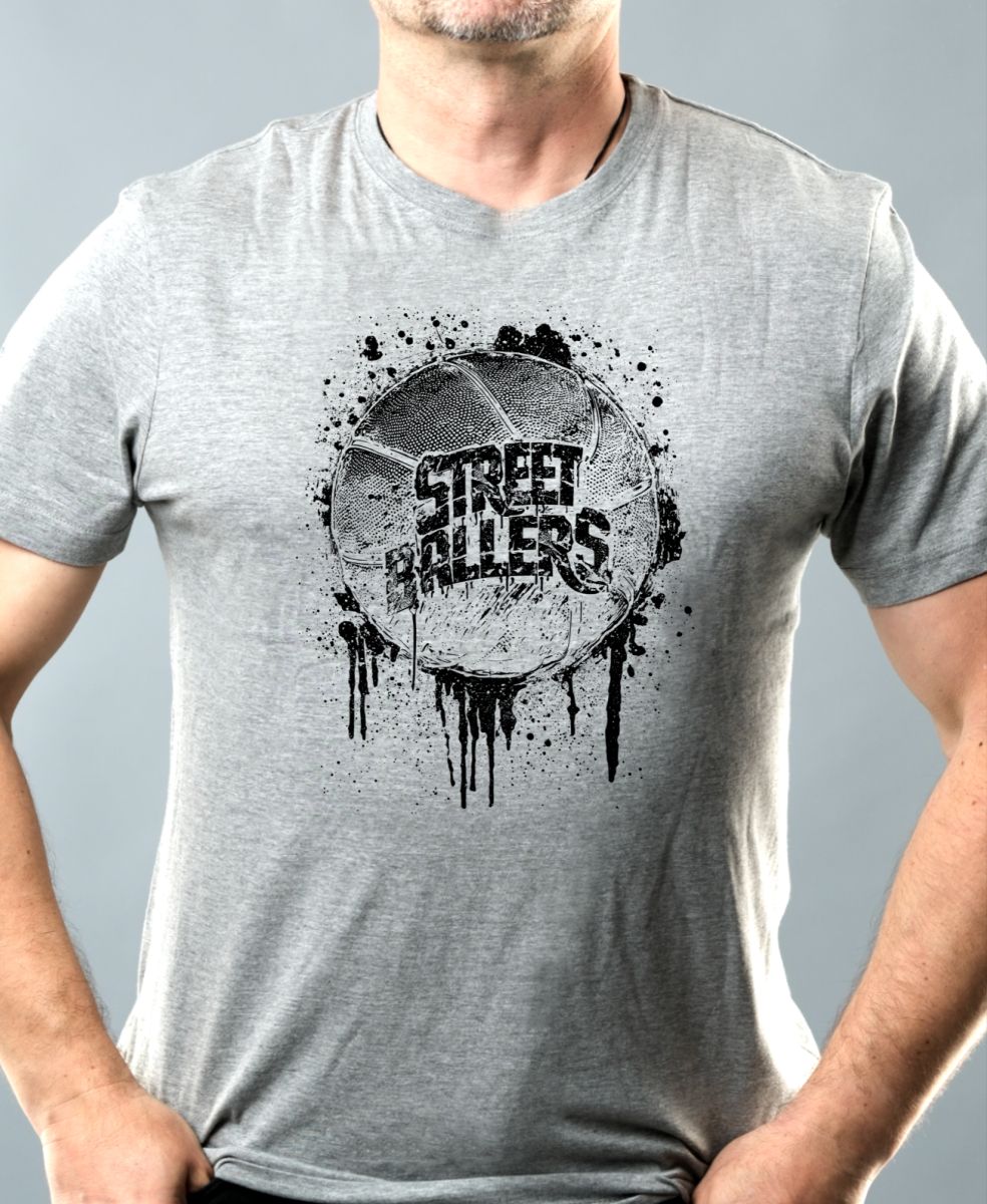 Street Ballers, černý potisk