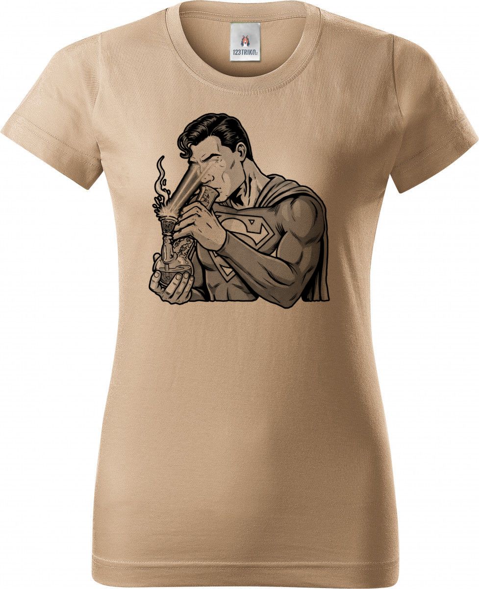 Super hulič, černý potisk