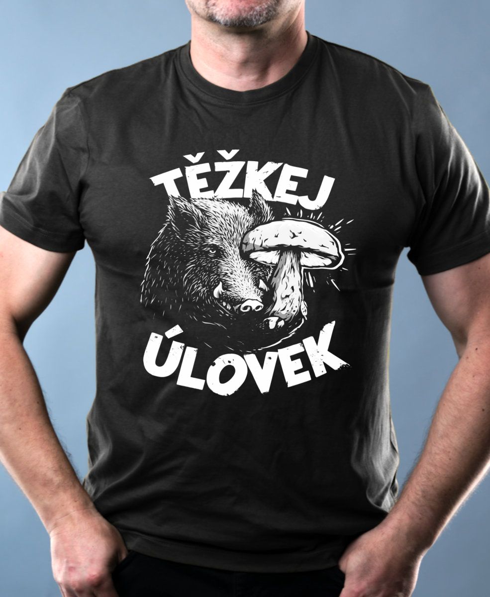 Těžkej úlovek, bílý tisk