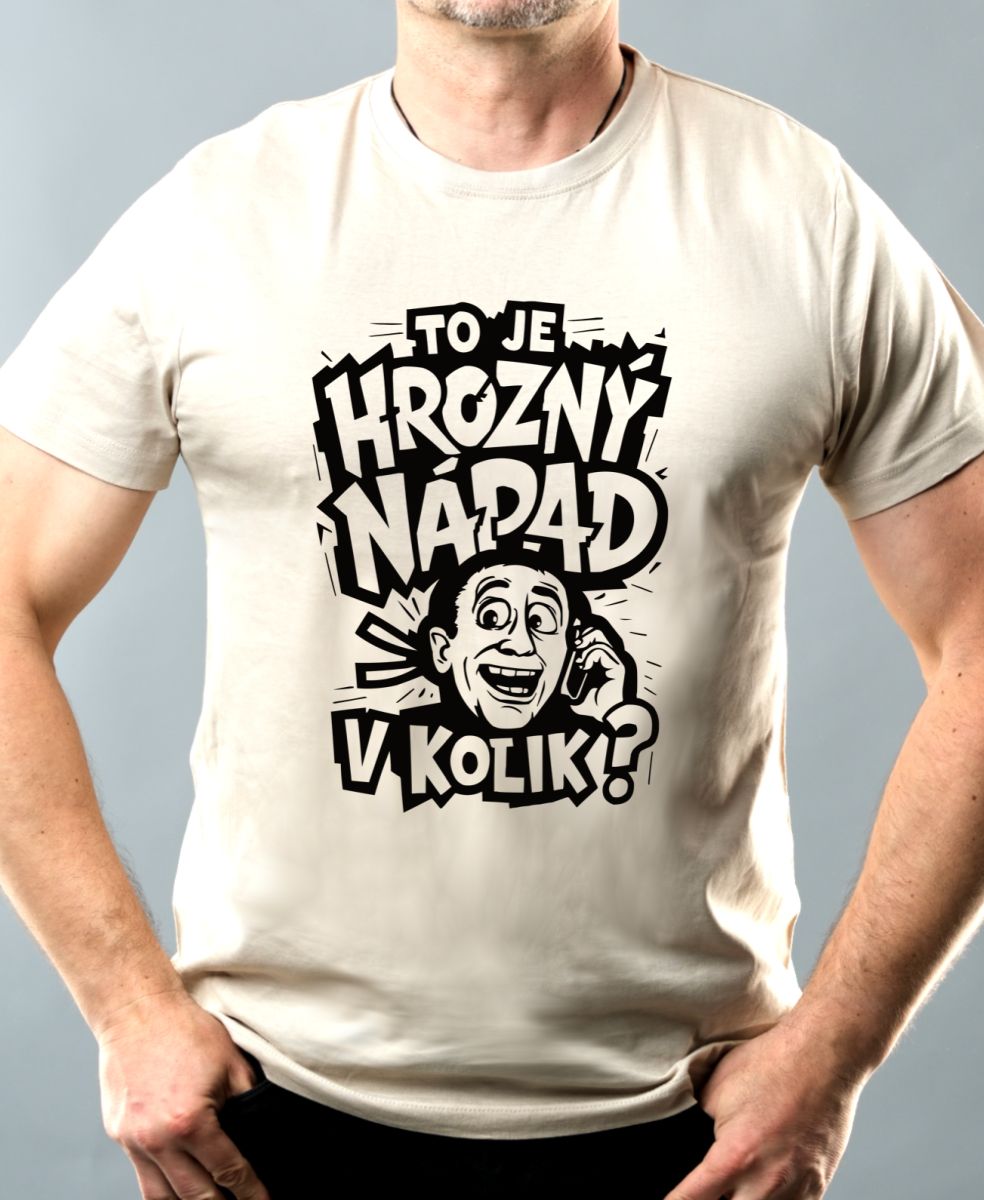 To je hrozný nápad... V kolik? Černý tisk