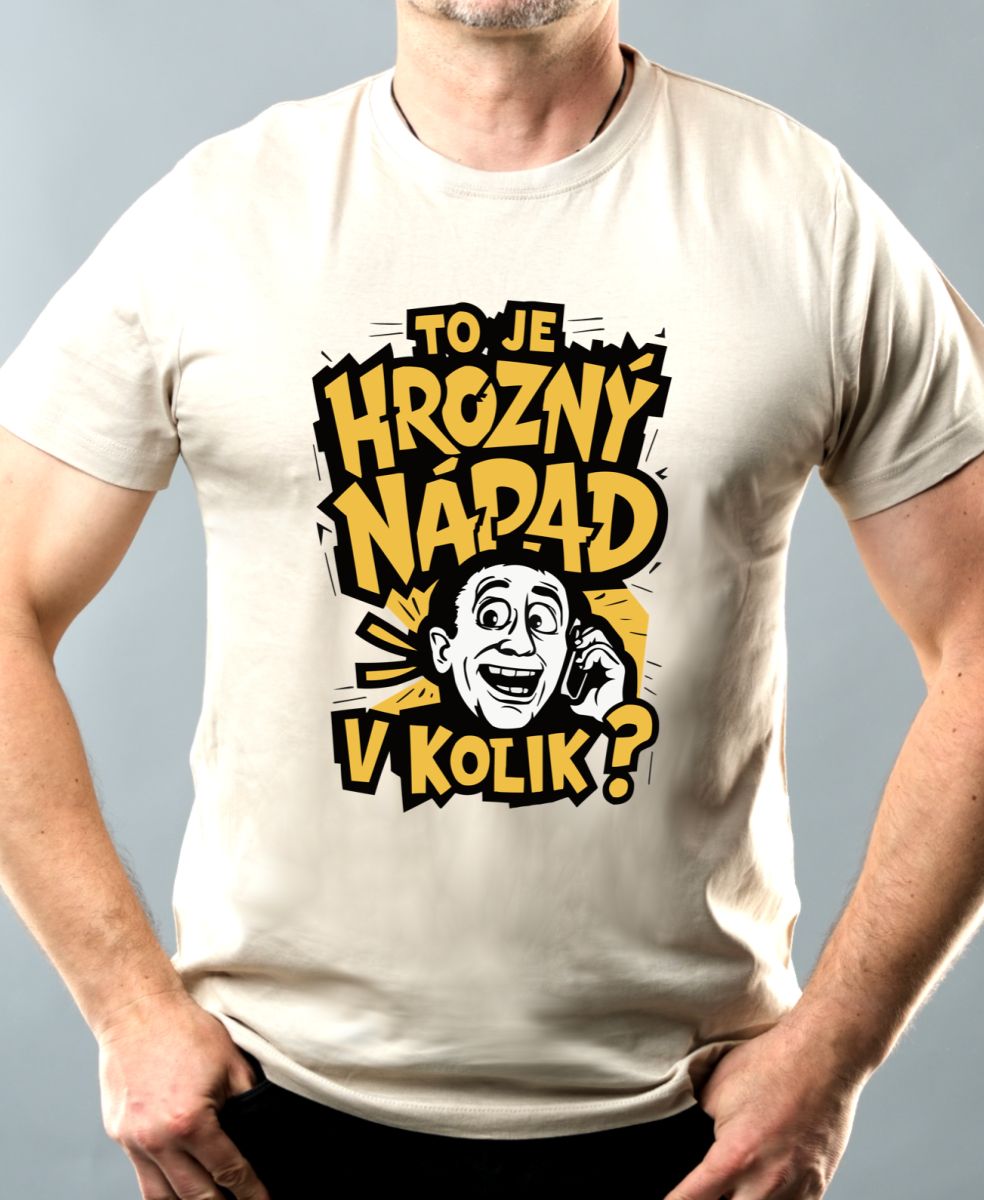 To je hrozný nápad... V kolik?"