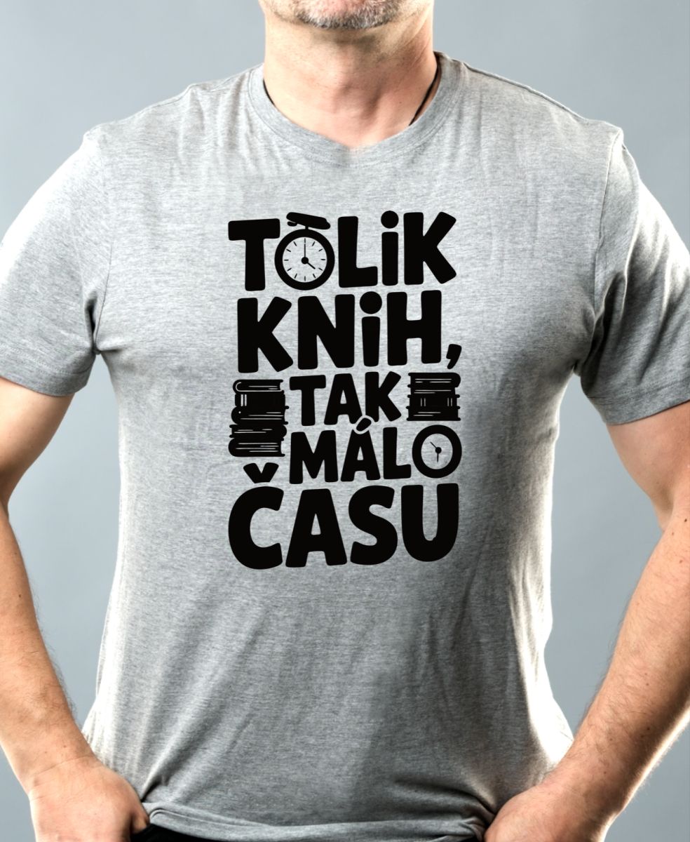 Tolik knih, tak málo času, černý tisk