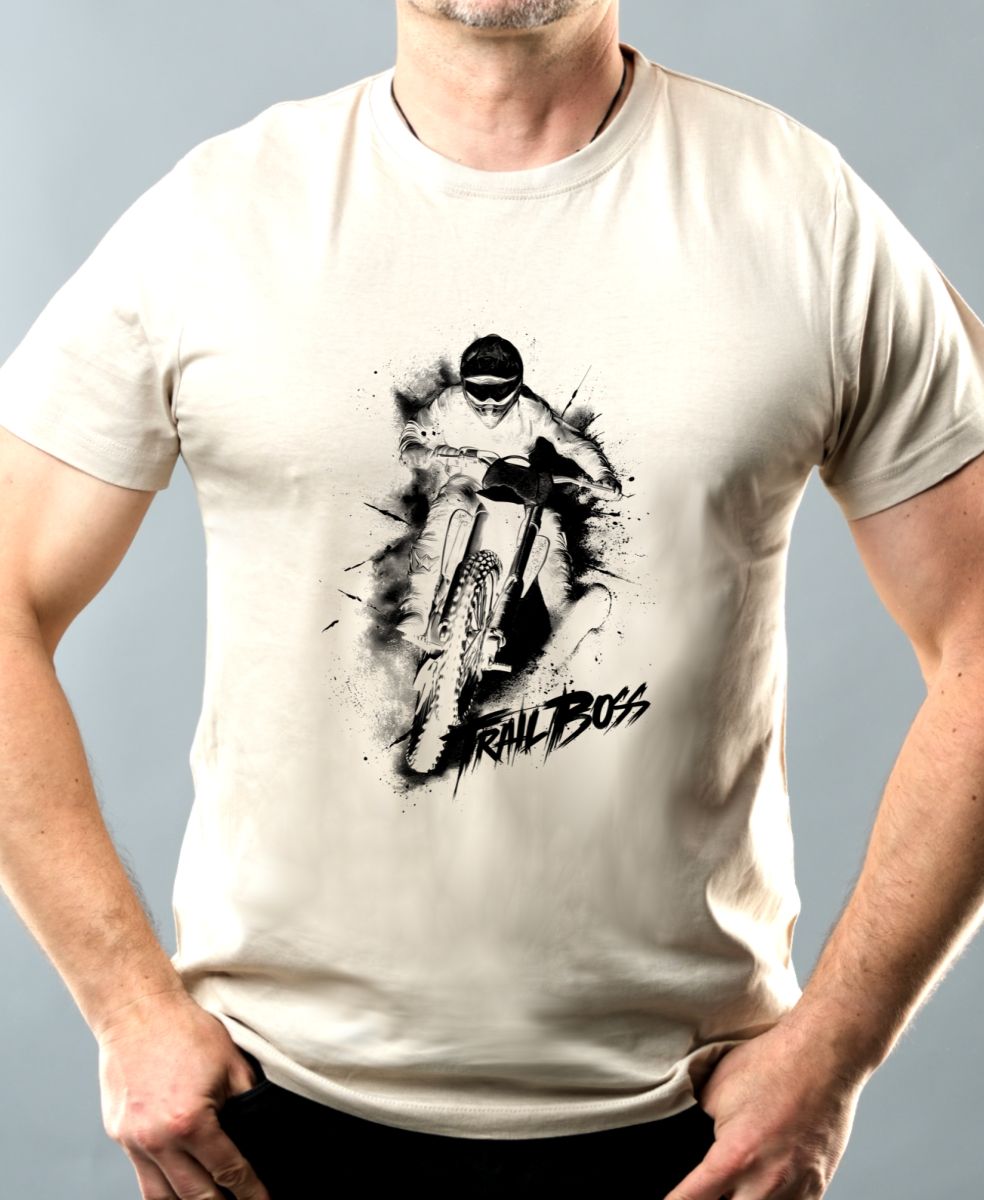 Train Boss, Enduro a motokros, černý tisk