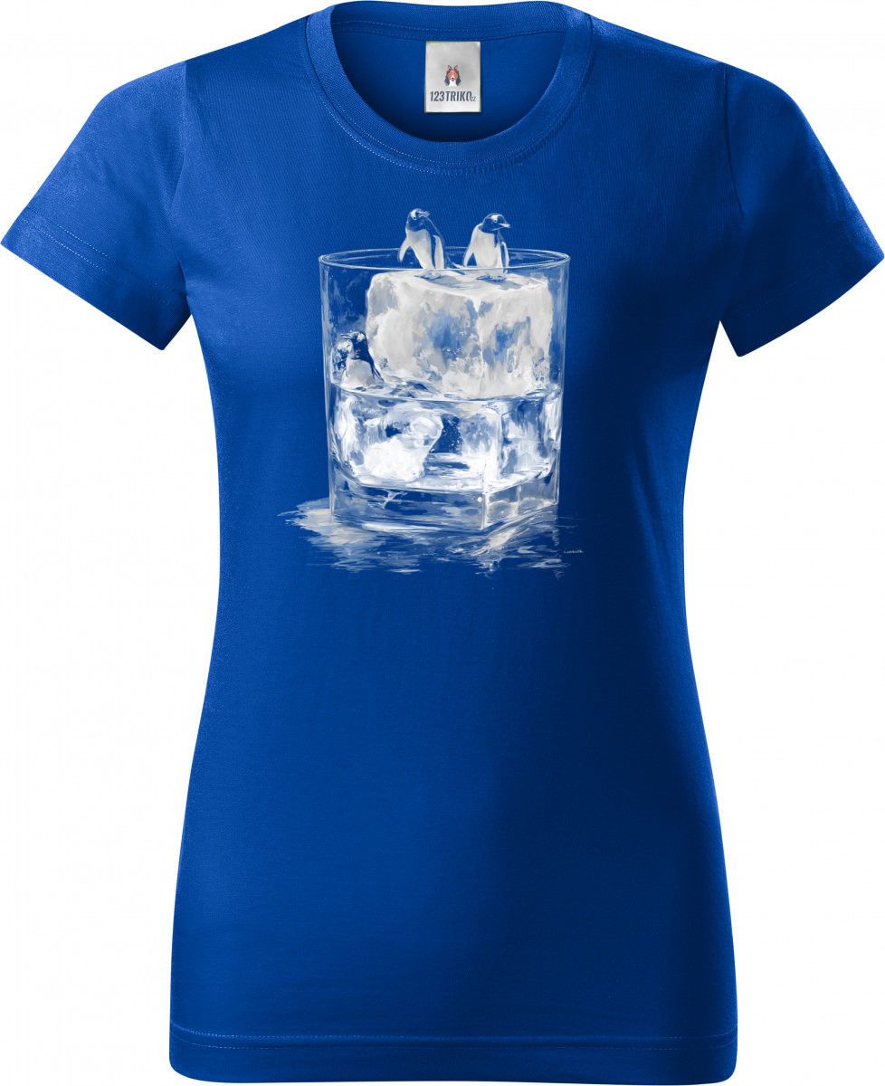 Tučňáci na panáka, bílý tisk