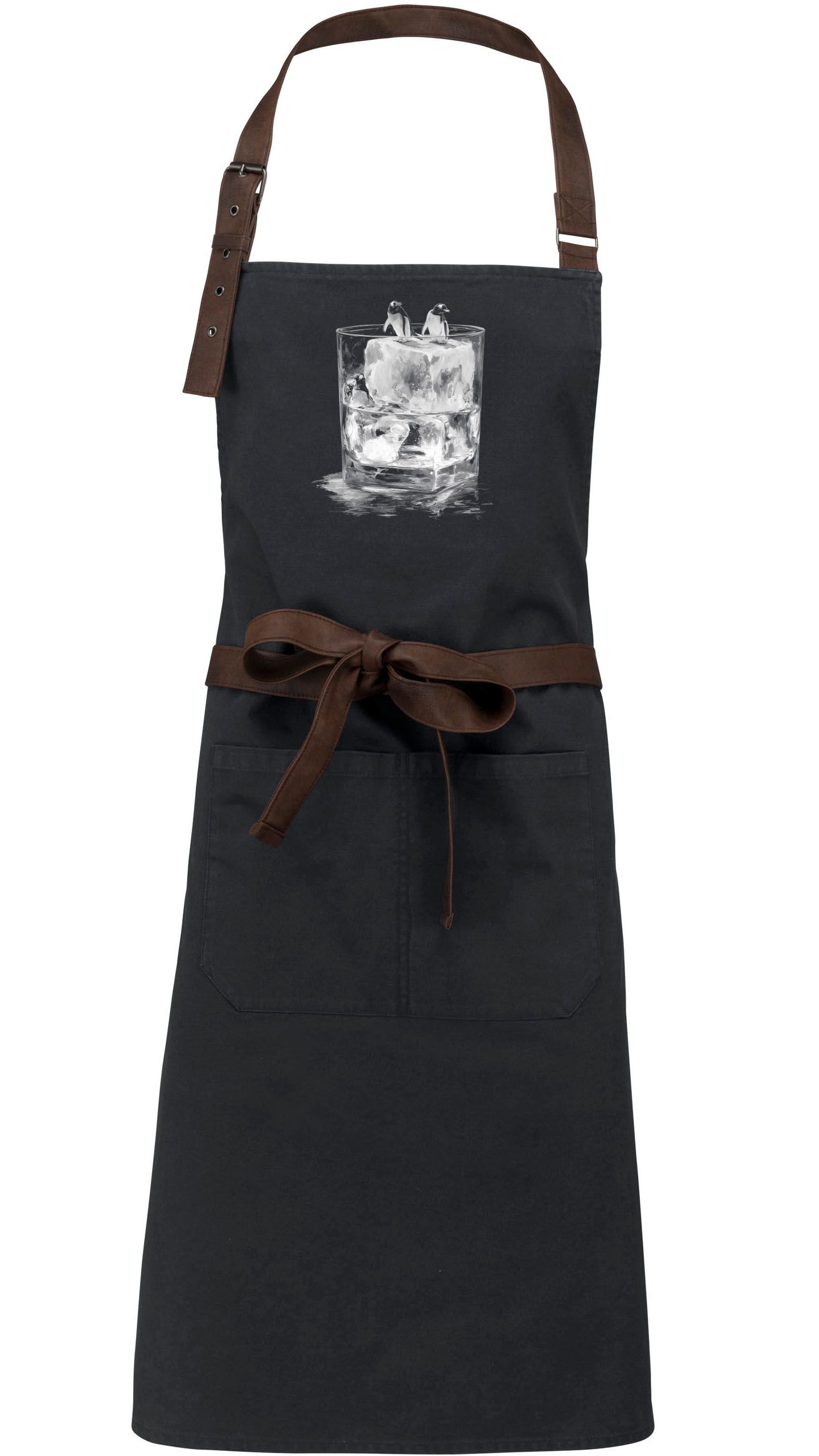 Tučňáci na panáka, bílý tisk