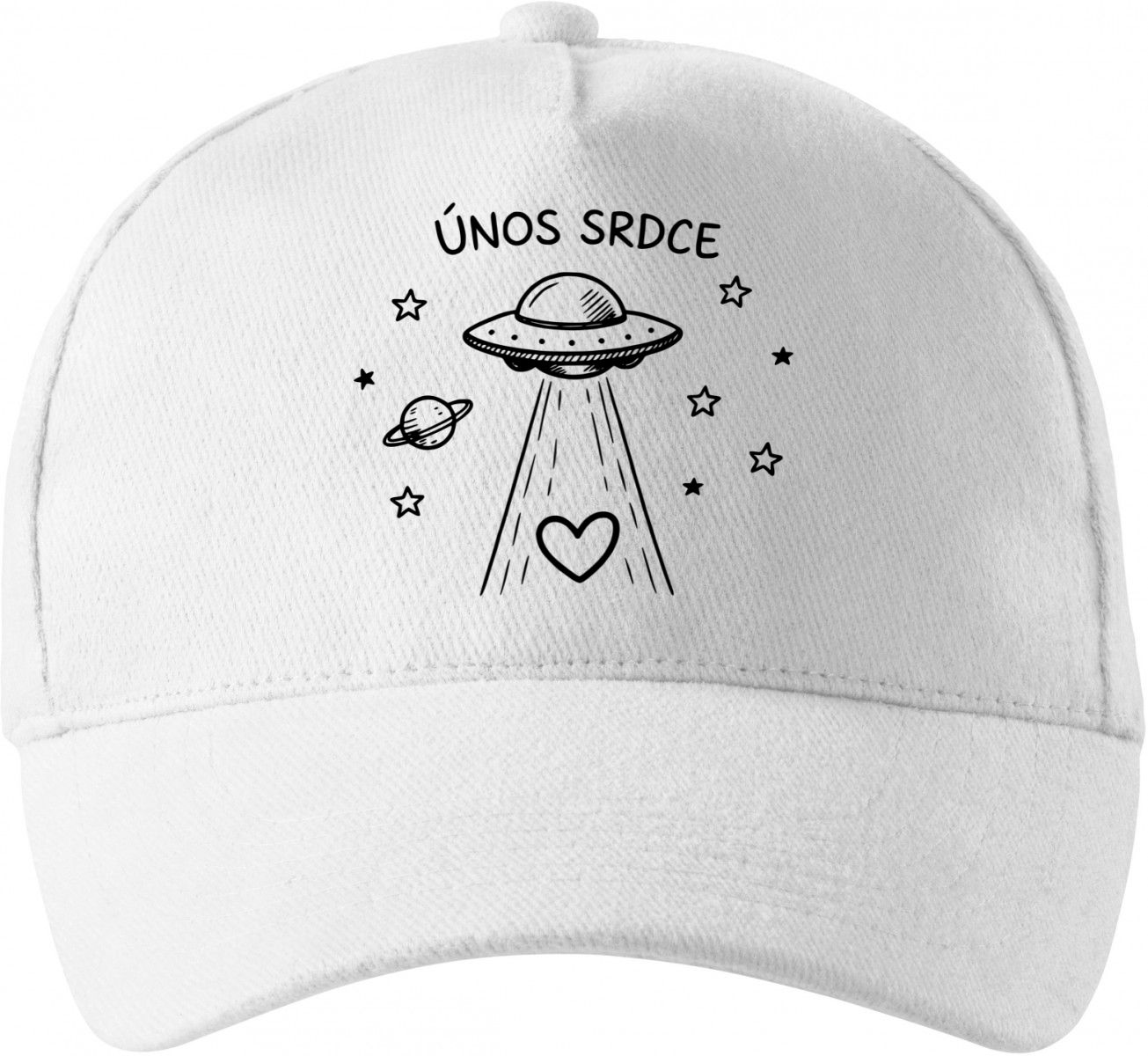 Únos srdce, černý potisk