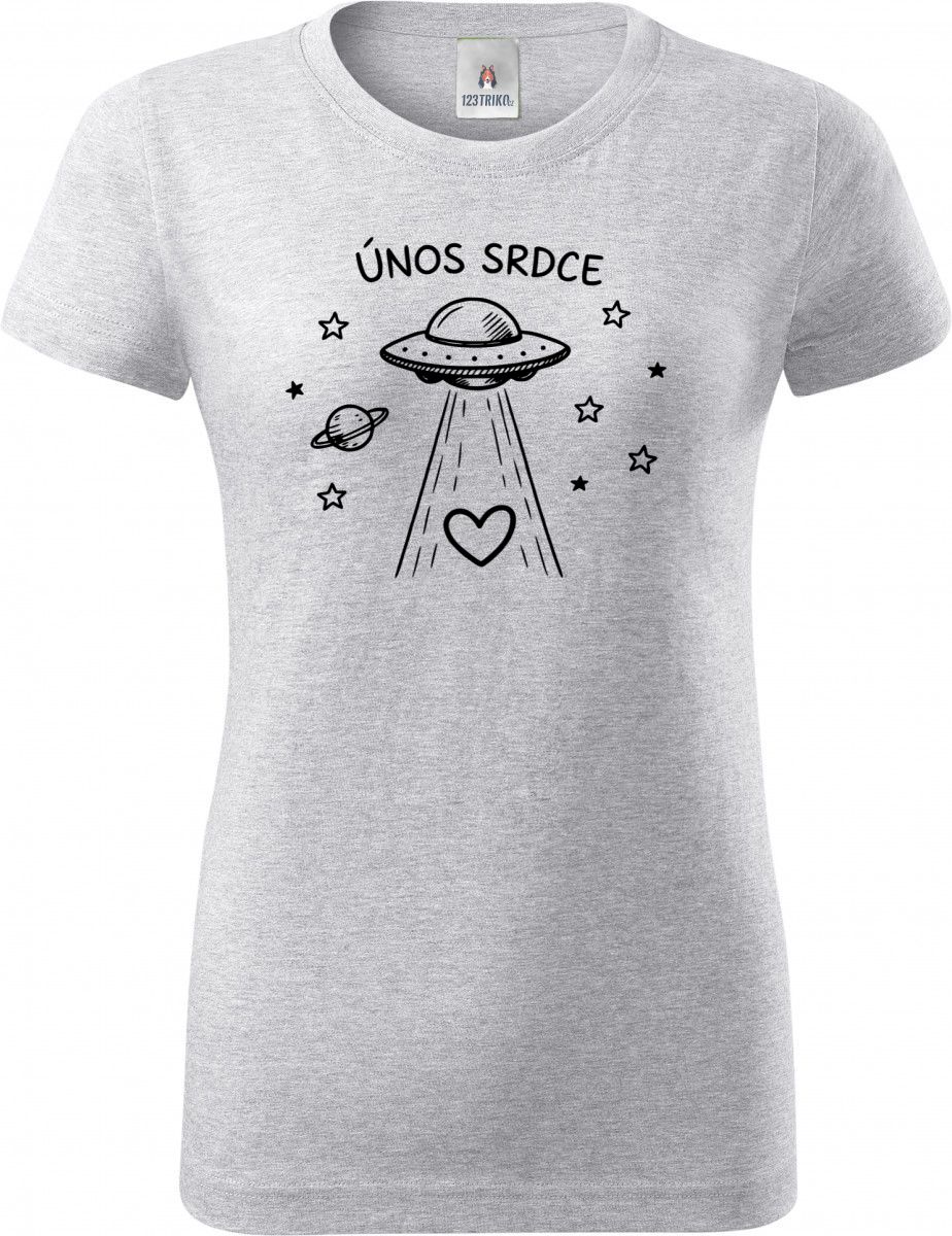 Únos srdce, černý potisk