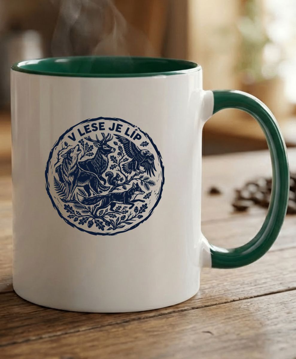 V lese je líp, černý tisk