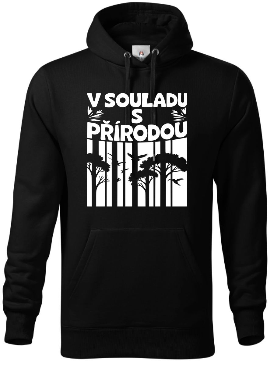 V souladu s přírodou, bílý potisk