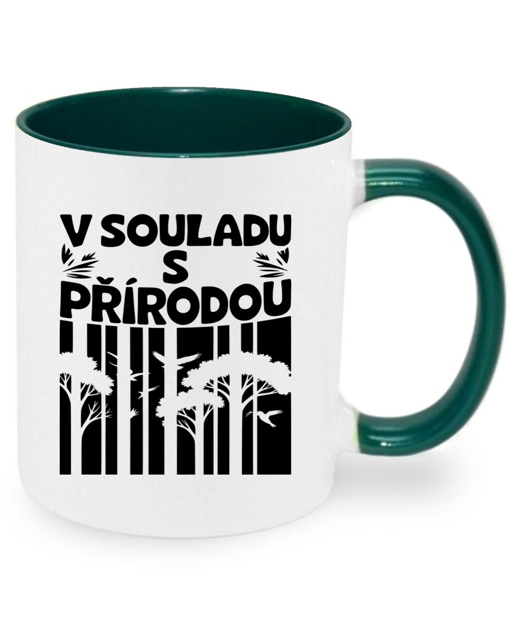 V souladu s přírodou, černý potisk