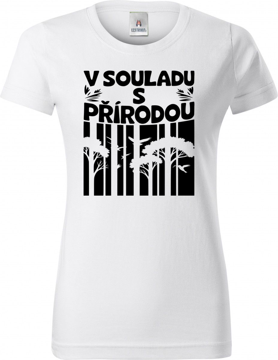 V souladu s přírodou, černý potisk