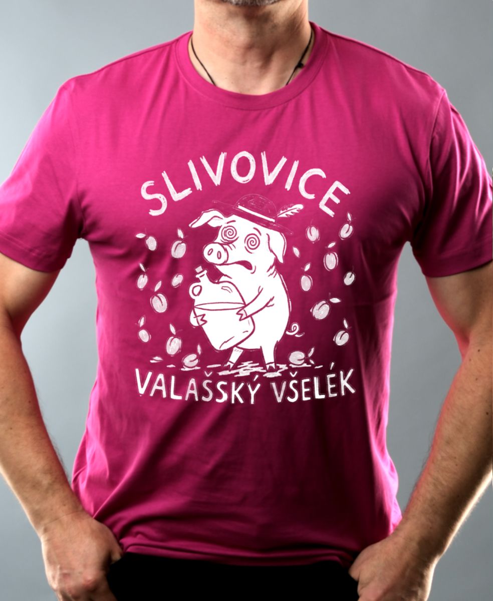 Valašský všelék, bílý potisk