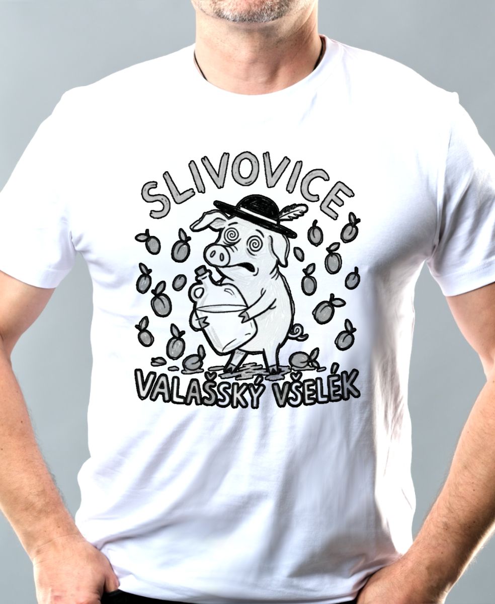 Valašský všelék, černý potisk