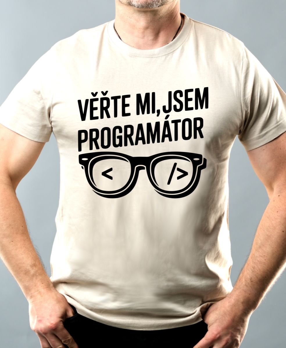 Věřte mi, jsem programátor, černý tisk