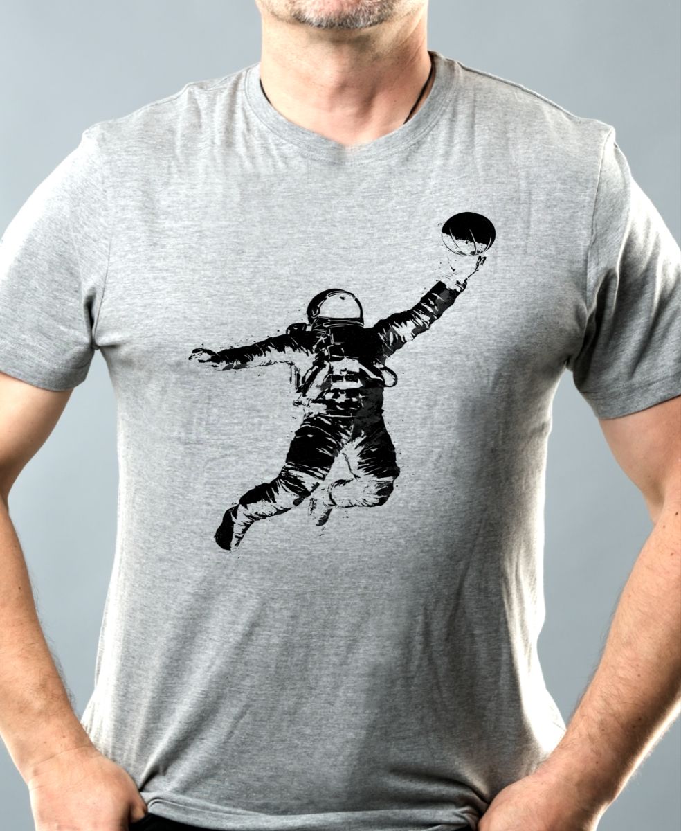 Vesmírná smeč, V1, černý potisk