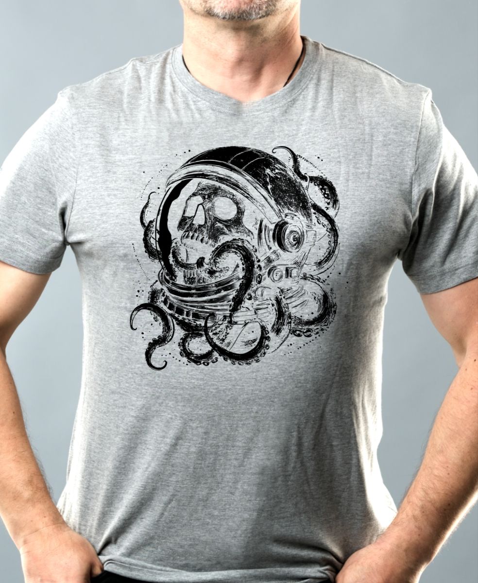 Vesmírné objetí, černý tisk