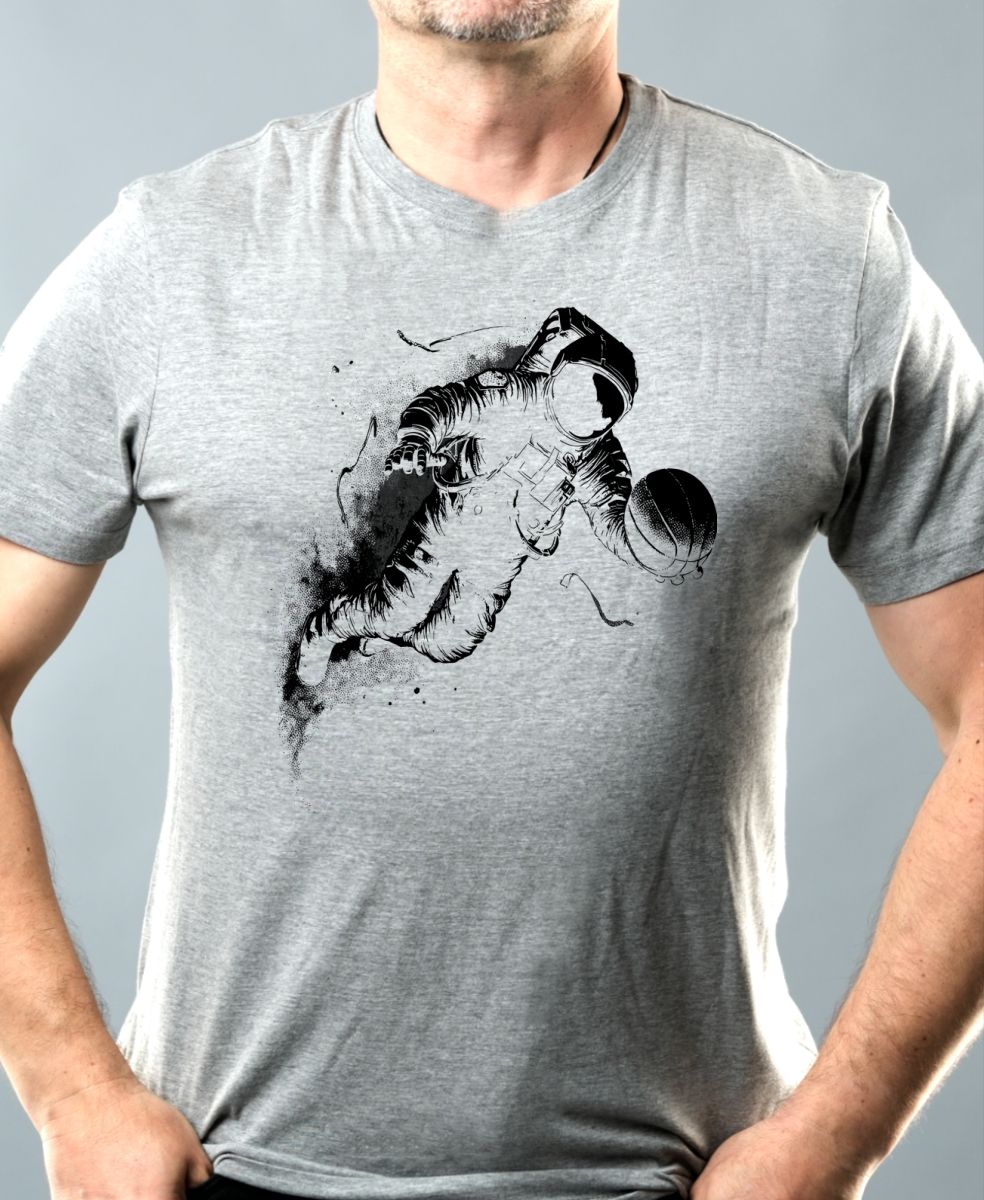 Vesmírný basket, V2, černý potisk Vesmírný basket, V2, černý potisk