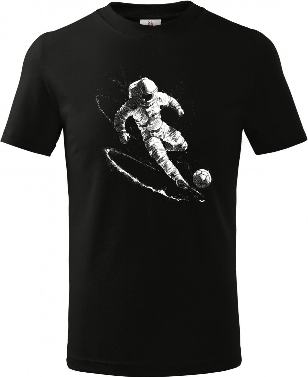 Vesmírný fotbal, V1, bílý potisk