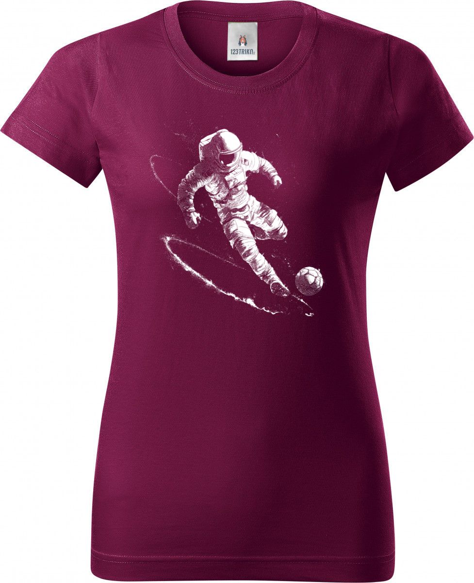 Vesmírný fotbal, V1, bílý potisk