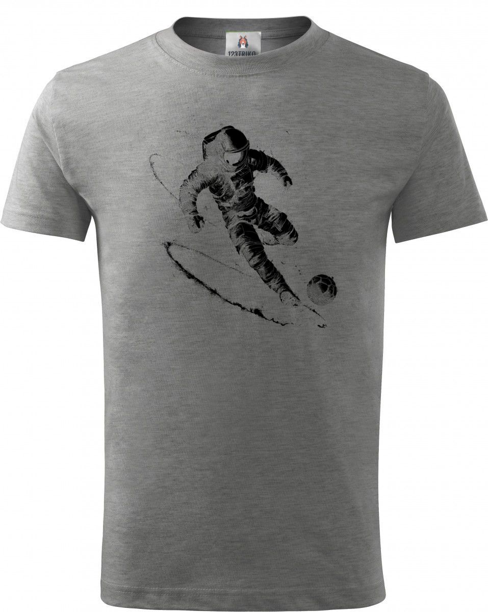 Vesmírný fotbal, V1, černý potisk