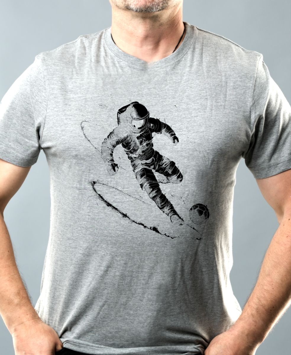 Vesmírný fotbal, V1, černý potisk Vesmírný fotbal, V1, černý potisk