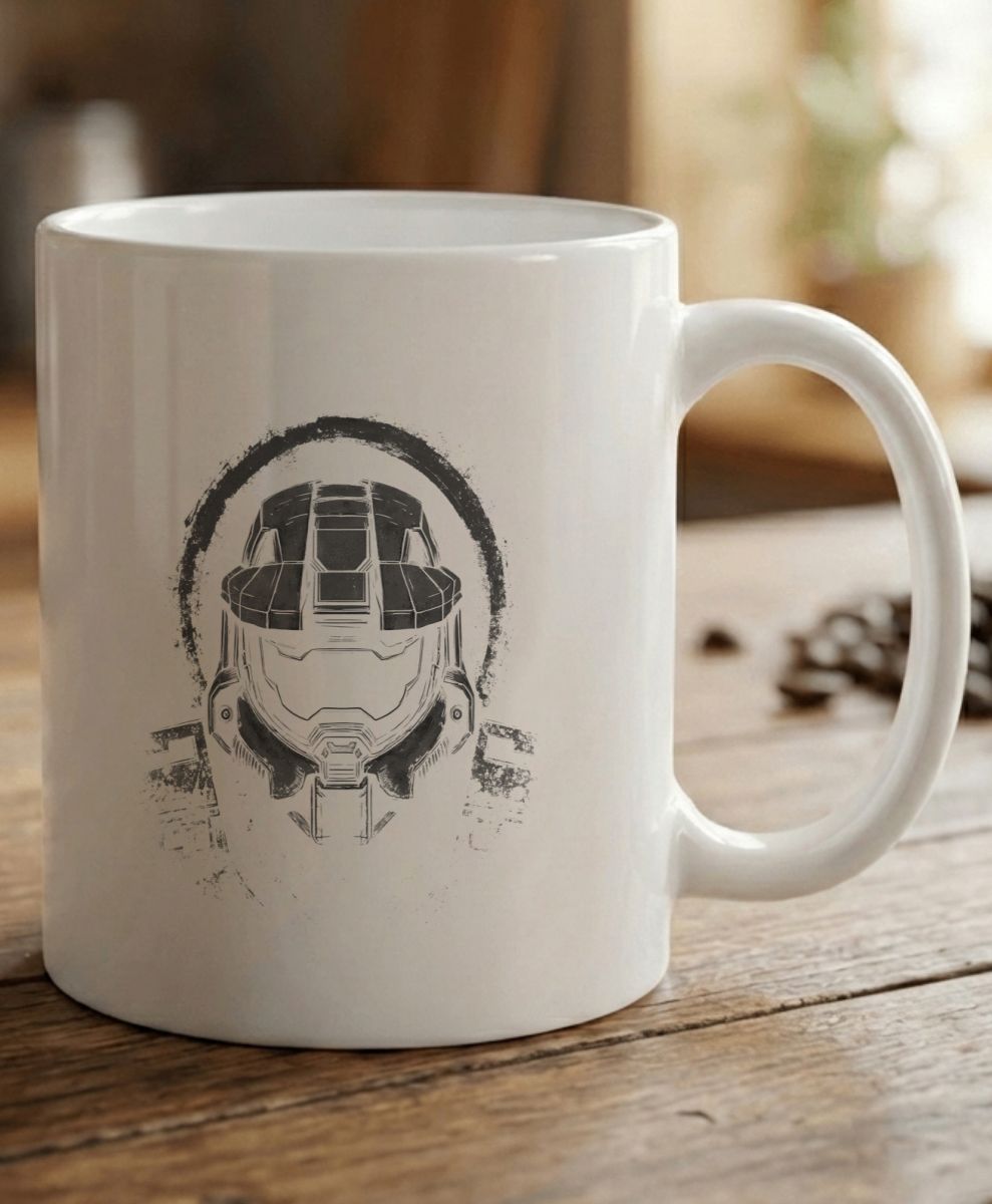 Vesmírný Sparťan, černý tisk