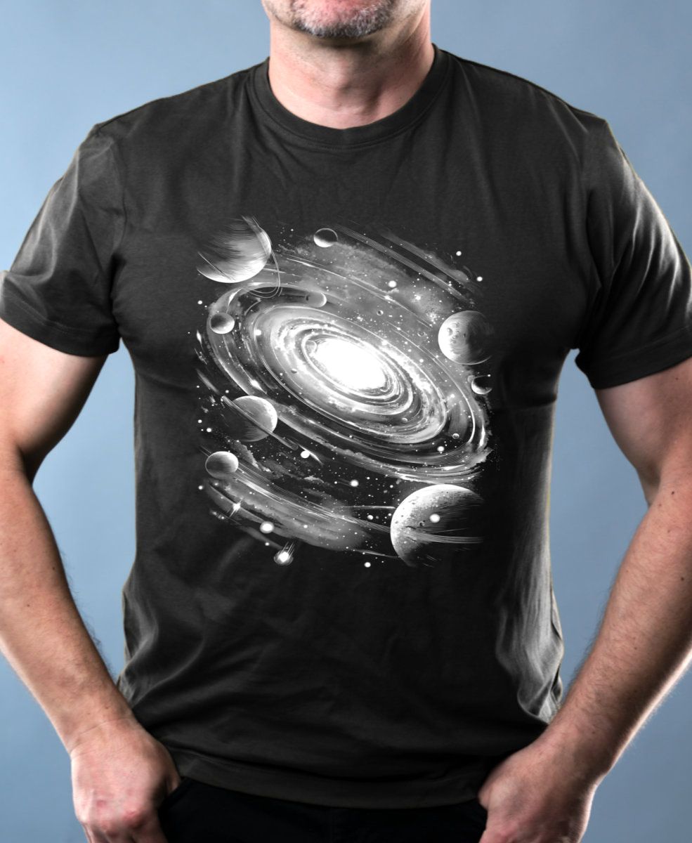 Vír galaxií, bílý tisk