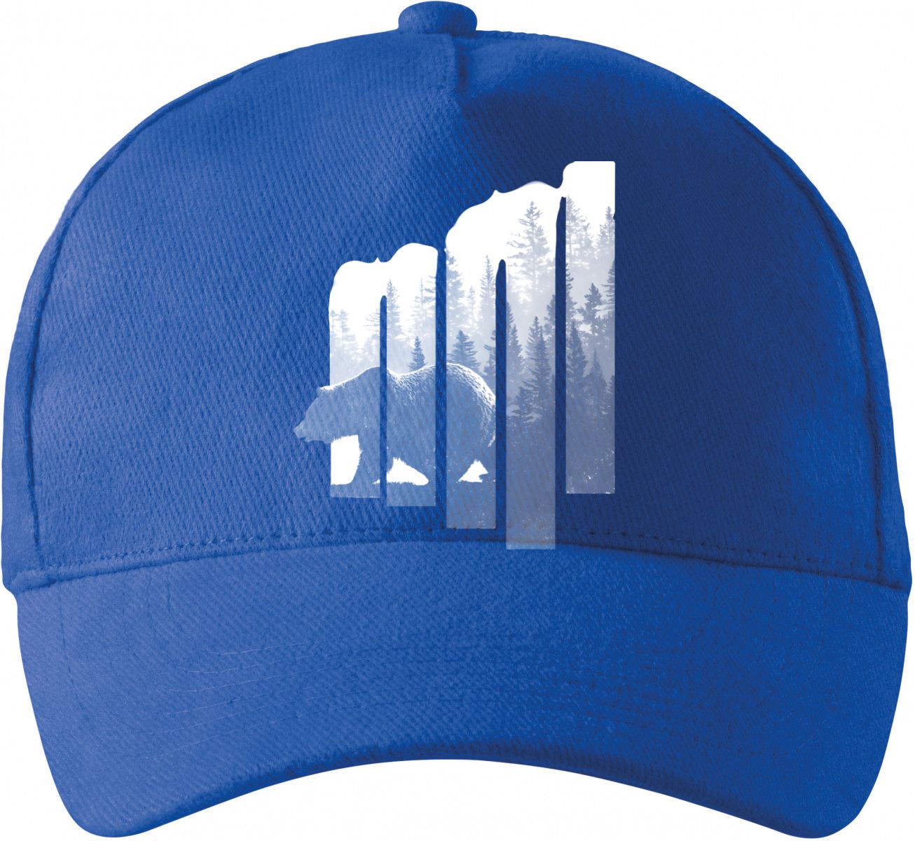 Volání divočiny, medvěd, bílý potisk Volání divočiny, medvěd, bílý potisk