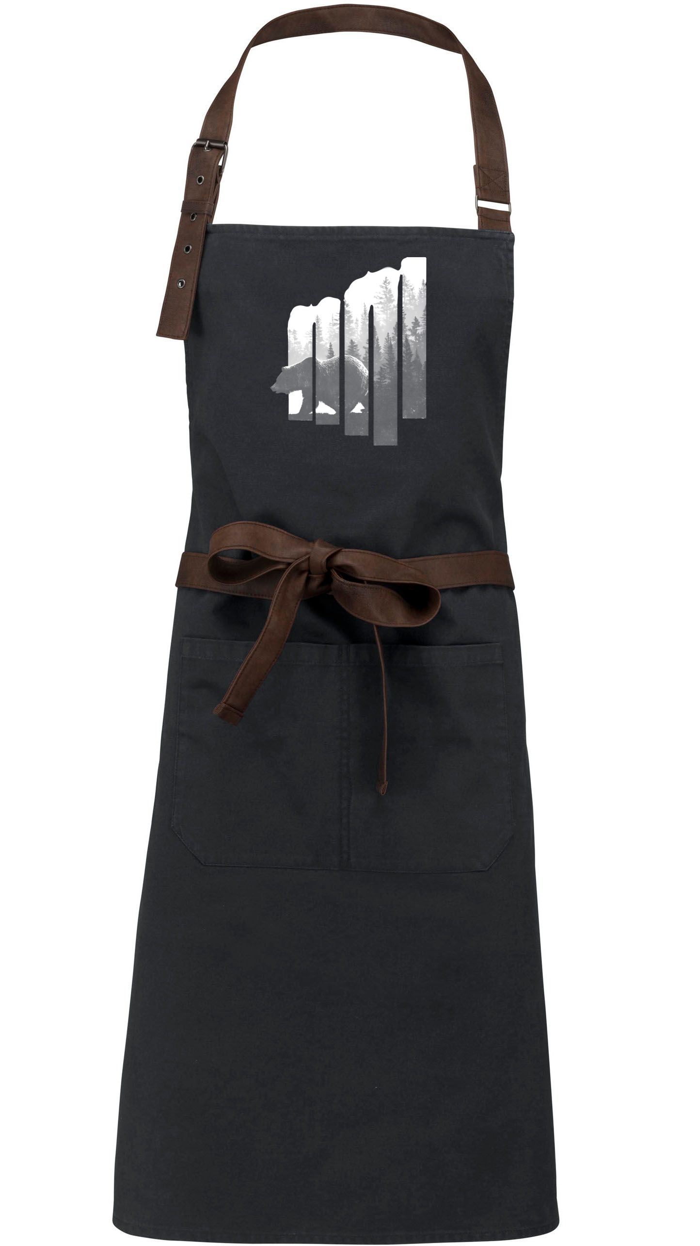 Volání divočiny, medvěd, bílý potisk Volání divočiny, medvěd, bílý potisk