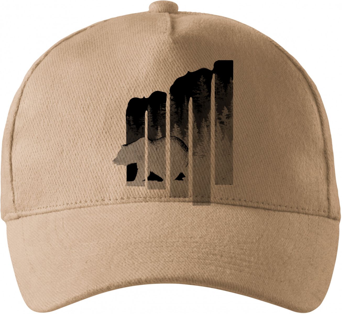 Volání divočiny, medvěd, černý potisk Volání divočiny, medvěd, černý potisk