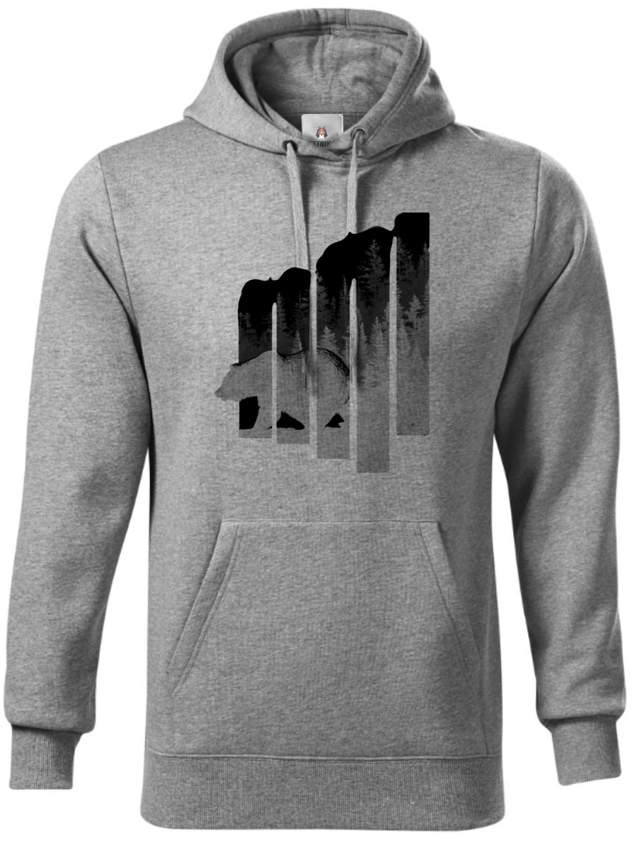 Volání divočiny, medvěd, černý potisk