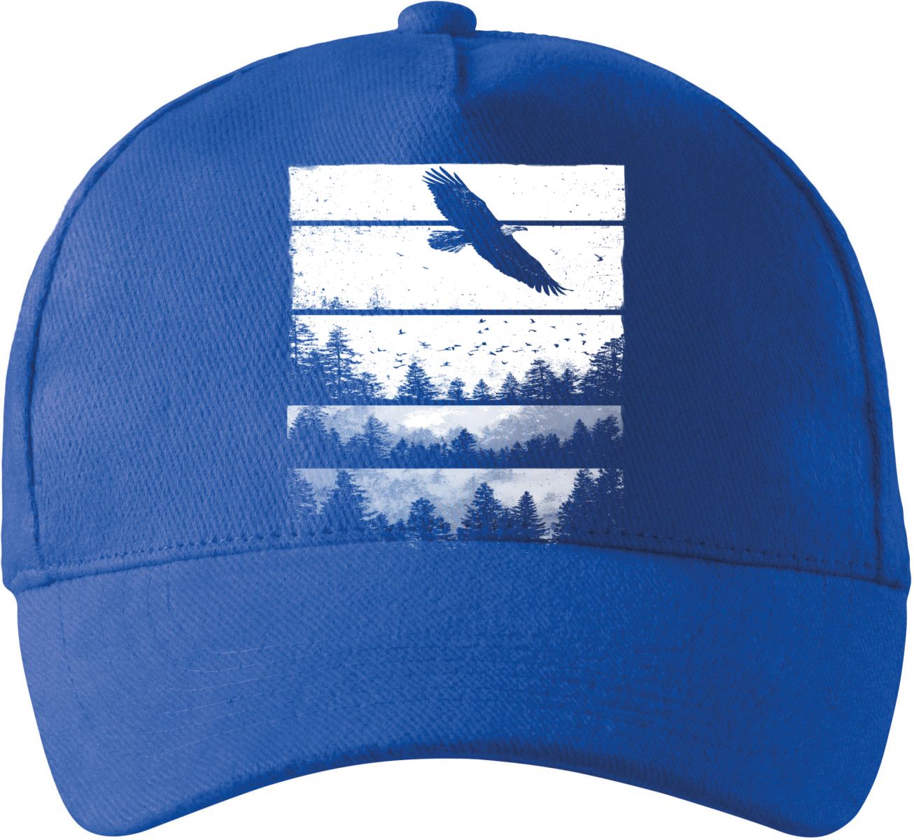 Volání divočiny, orel, bílý potisk Volání divočiny, orel, bílý potisk