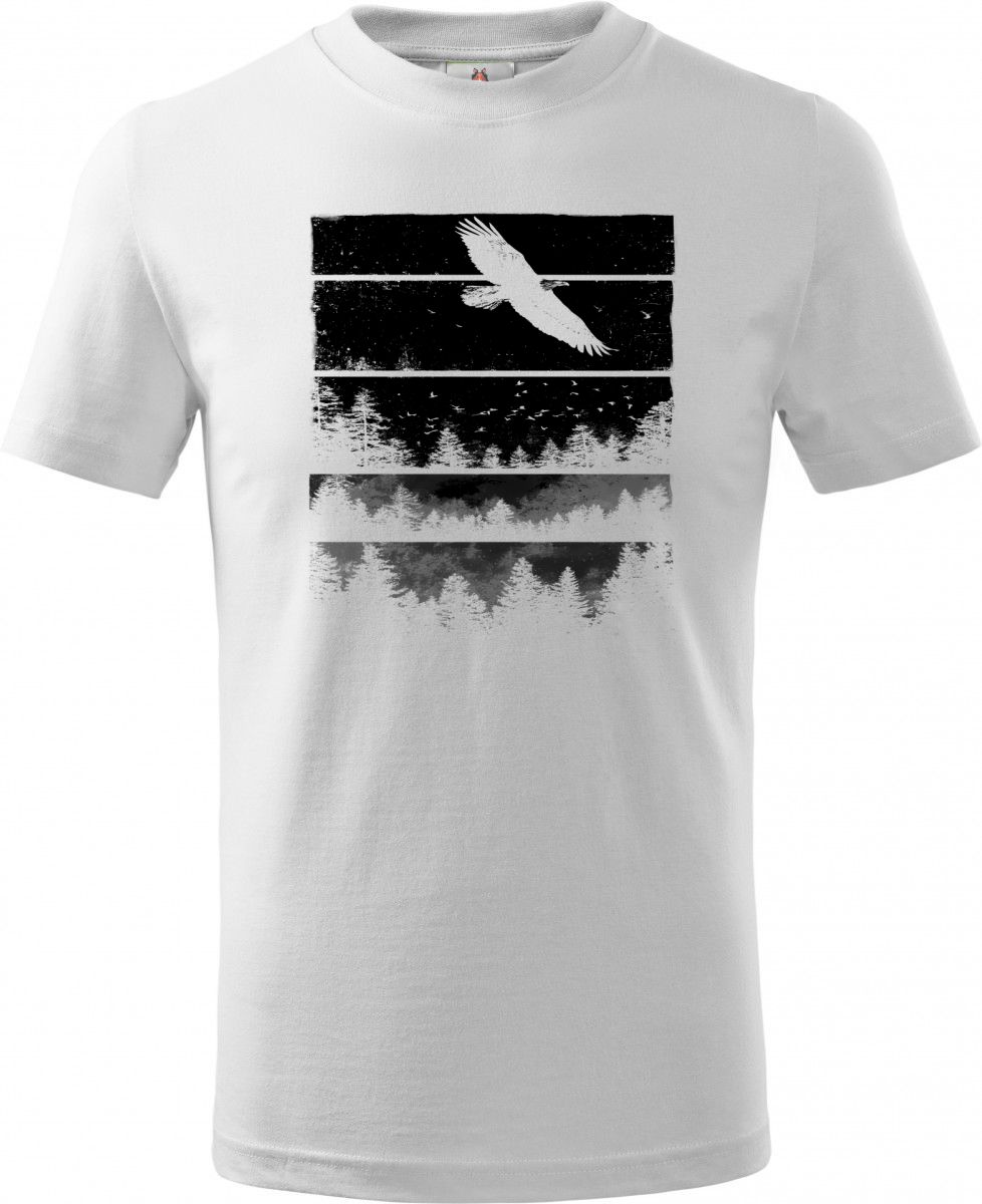 Volání divočiny, orel, černý potisk Volání divočiny, orel, černý potisk