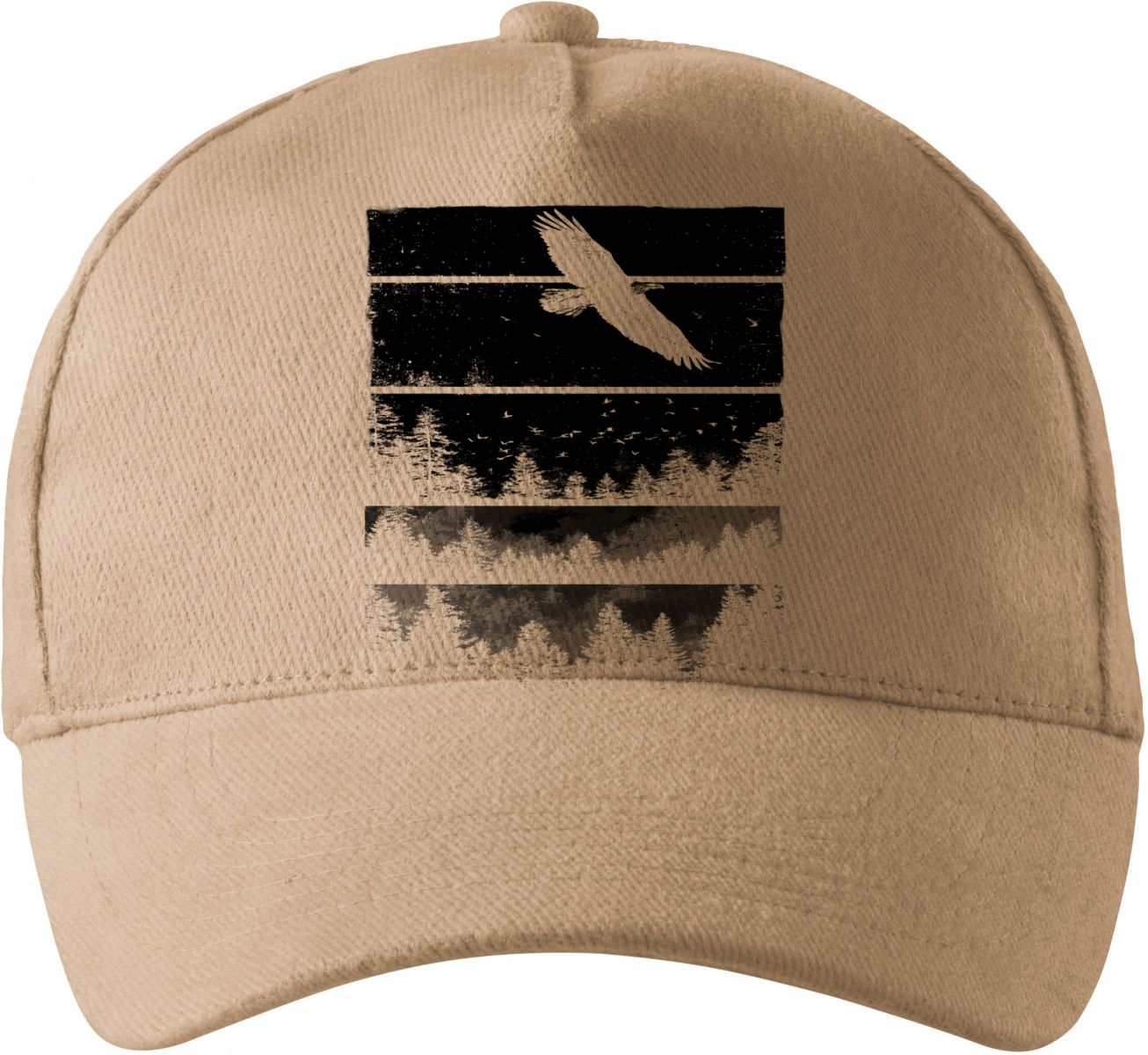 Volání divočiny, orel, černý potisk Volání divočiny, orel, černý potisk